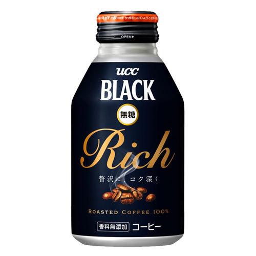 UCC BLACK無糖 RICH リキャップ缶 275g×24缶 缶コーヒー コーヒー 無糖コーヒー ブラックコーヒー