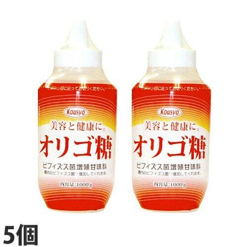 オリゴ糖 1kg 5個 シロップ 健康 甘味料 砂糖 9c19 よろずやマルシェyahoo ショッピング店 通販 Yahoo ショッピング