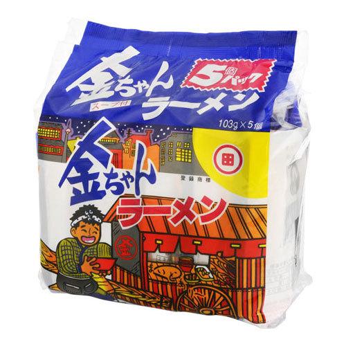 袋麺 金ちゃんラーメン 5食 徳島製粉 : よろずやマルシェYahoo