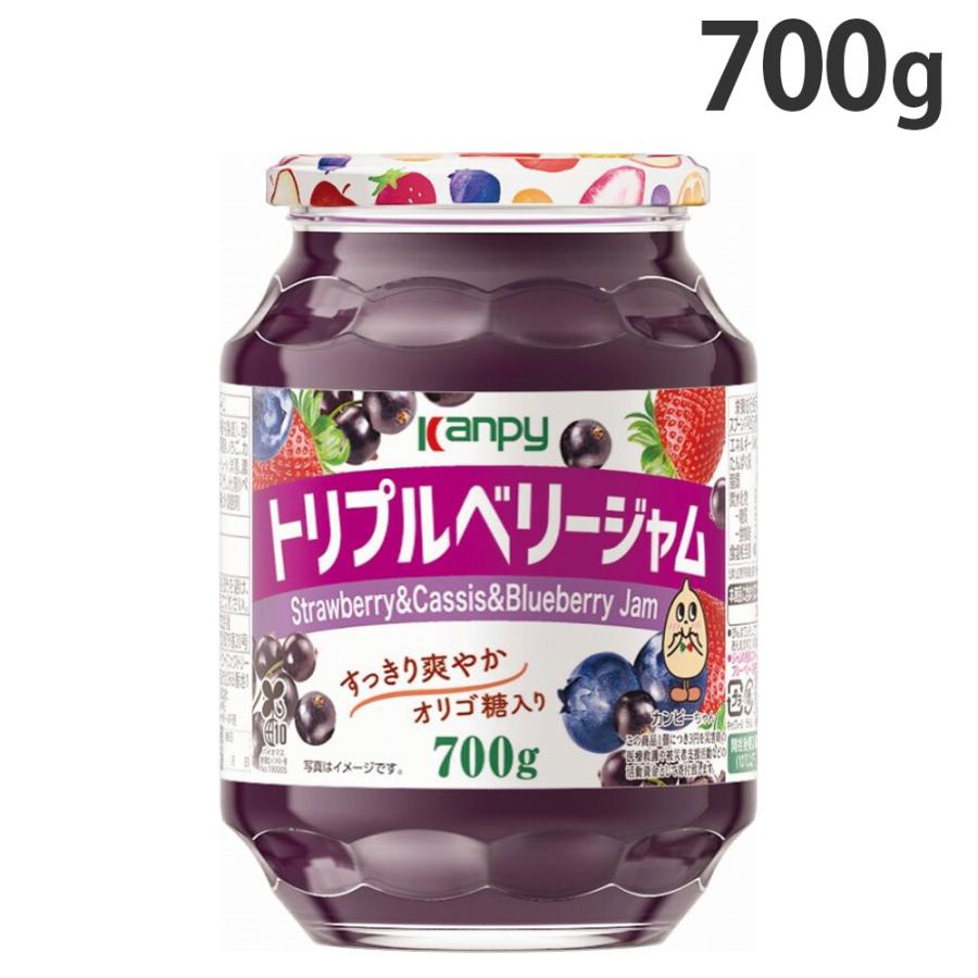 トリプルベリージャム 700g カンピー : よろずやマルシェYahoo