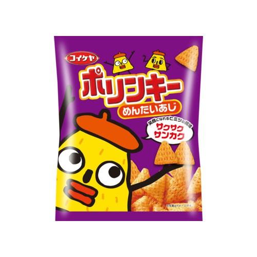 コイケヤ ポリンキー めんたいあじ 60g 3袋 おやつ お菓子 スナック菓子 パーティ よろずやマルシェ Paypayモール店 通販 Paypayモール