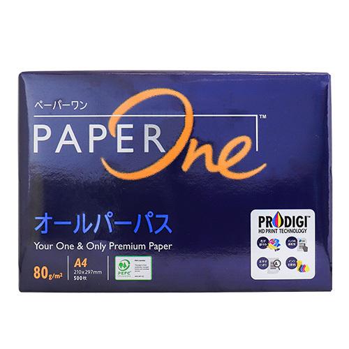 コピー用紙 A4 中厚口 500枚 80g ペーパーワン（PAPER ONE）オール
