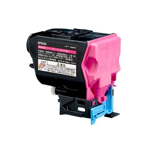 『代引不可』 EPSON LPC4T9MVマゼンタ 環境推進トナー『返品不可』『送料無料（一部地域除く）』