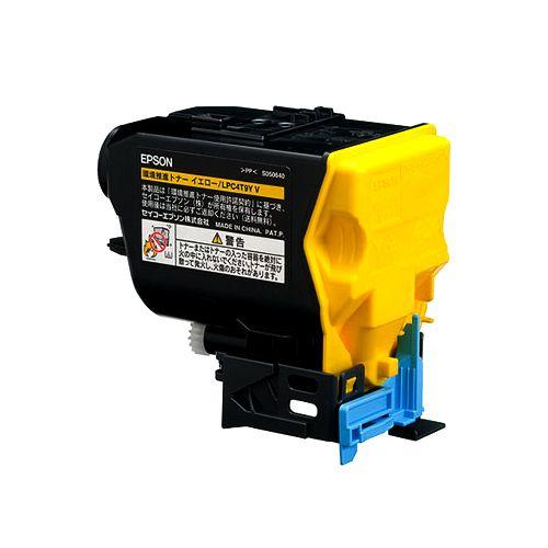 『代引不可』 EPSON LPC4T9YVイエロー 環境推進トナー『返品不可』『送料無料（一部地域除く）』