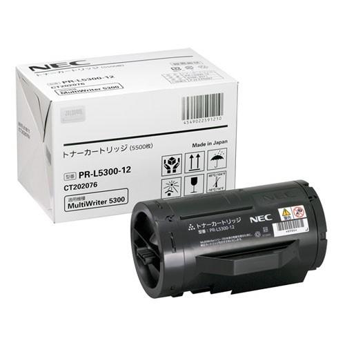 『代引不可』NEC 純正トナー PR-L5300-12 5500枚『送料無料（一部地域除く）』