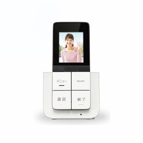 取寄品』 ELPA DECT ワイヤレス テレビドアホン 増設モニター 子機 DHS
