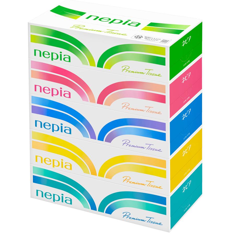 ネピア プレミアムソフト ティッシュ 180組 5個 12パック : よろずや