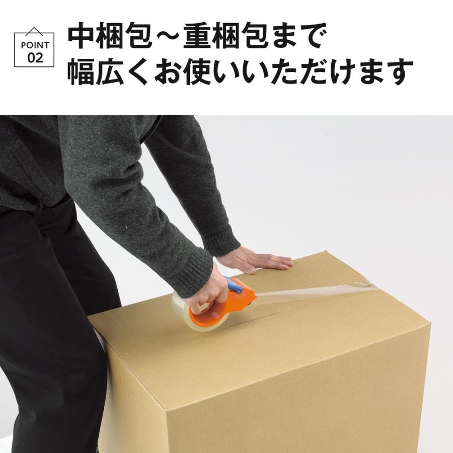 OPPテープ 48mm×100m巻 500巻 透明『送料無料（一部地域除く