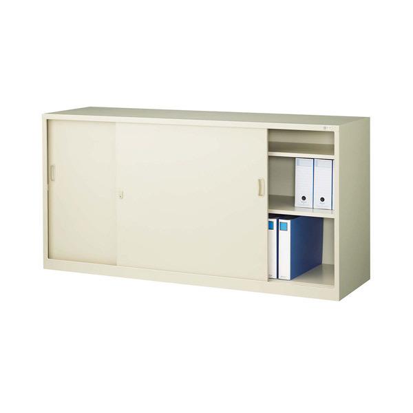 代引不可』 『人気商品』引き違い書庫（スチール戸・奥深）（W1760