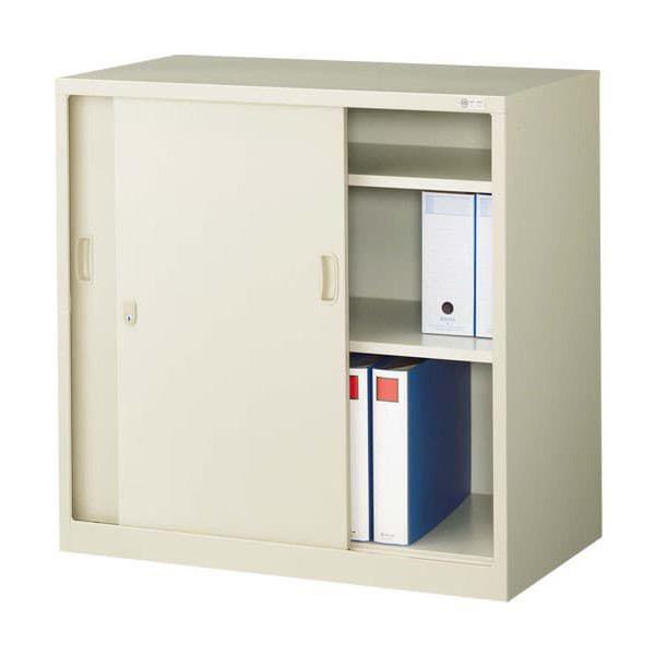 『代引不可』『人気商品』 引き違い書庫（スチール戸・奥深）（W880×D515×H880mm） G-335SS『送料無料（一部地域除く）』