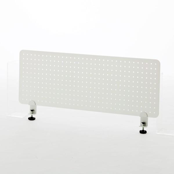 『代引不可』 RFヤマカワ メタルデスクトップパネル クランプ型 ホワイト W800 SHDTP-PWH8 家具 オフィス家具 インテリア デスク デスクトップ パネル