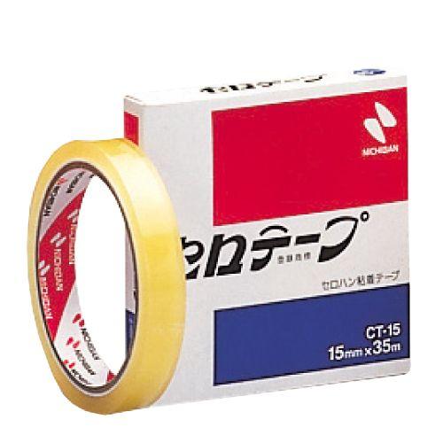 NICHIBAN セロテープ(大巻) 15mm×35m CT-15 : よろずやマルシェYahoo
