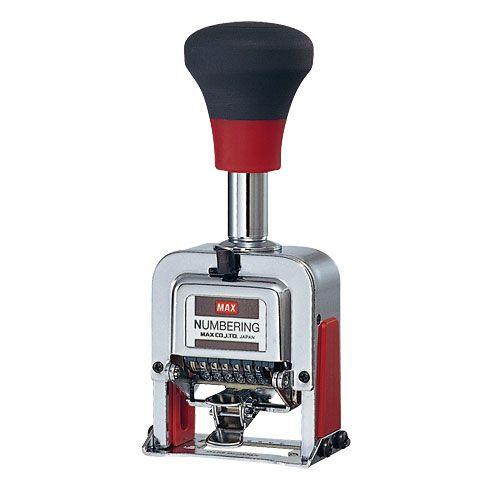 代引不可』マックス MAX ナンバリング 6行7様 NR-607A 『返品不可