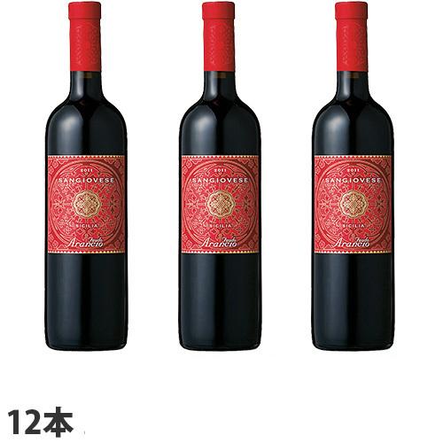 『取寄品』フェウド・アランチョ サンジョヴェーゼ 750ml×12本『送料無料（一部地域除く）』
