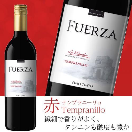 『スペイン直輸入』 フエルザ・ティント 赤 ワイン Fuerza Vino 750ml×12本｜kilat｜05