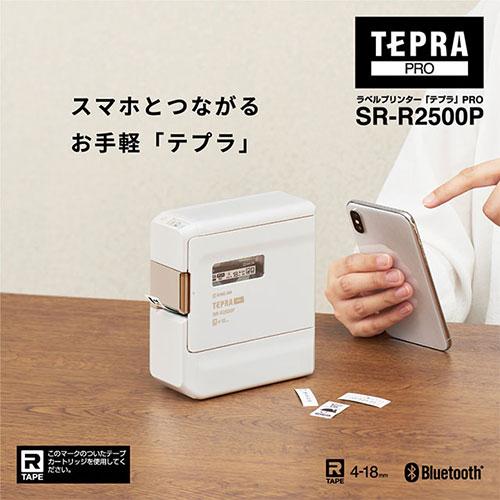 テプラ 『取寄品』キングジム ラベルライター テプラPRO SR-R2500P