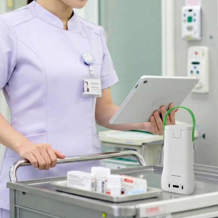『代引不可』ポータブル電源 ポポフミニ5台セット STPP-64A-W-5 シーテック 64Wh×5 USB-C65W チャージステーション付の画像