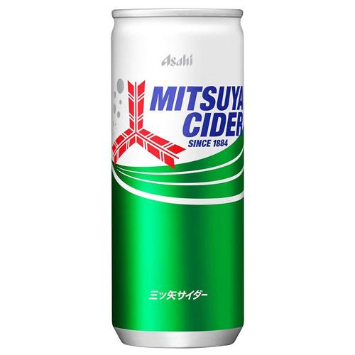 三ツ矢サイダー 250ml 30缶 アサヒ飲料 ミツヤサイダー : よろずや