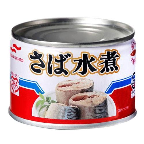 賞味期限：27.11.01』さば缶 水煮 150g 48缶 缶詰 マルハニチロ『送料