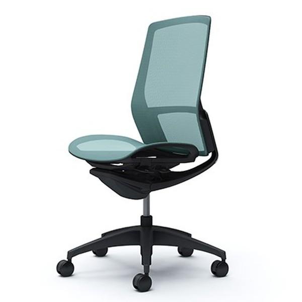 『代引不可』『受注生産品』オカムラ フィノラ ハイバック 肘なし ブラックパネル ブラックボディ ブラック脚 座メッシュ セージ C735MR F1E6『返品不可』