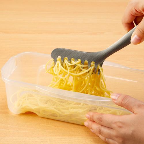 イノマタ化学 レンジ調理器 レンジで簡単 パスタ用 1714 パスタ スパゲッティ レンジ 保存 容器 パスタケース レンジ調理器具 電子レンジ｜kilat｜08