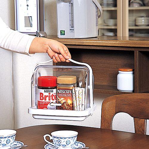 未使用品 クッキングジョア 赤 大栄化成 調味料入れ フード付き