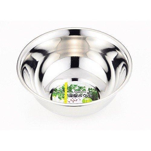 ステンレス深型ボール 18cm : よろずやマルシェYahoo!ショッピング店