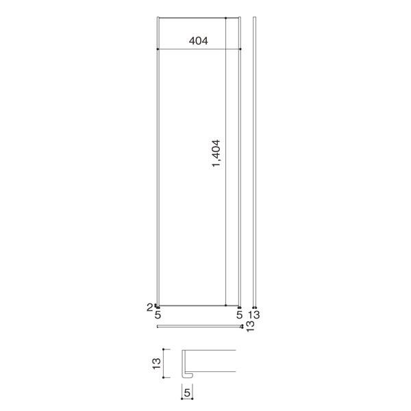 『代引不可』リフェクスミラー frame by REFEX W40×H140cm シルバー RMF40140 〔 割れない 軽量 軽い フィルムミラー 姿見 全身鏡 全身ミラー 安全 〕｜kilat｜06