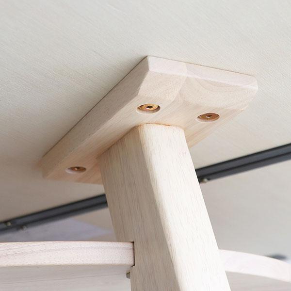 東馬（Tohma） 『代引不可』円形ダイニングテーブル シロカ 幅1100mm