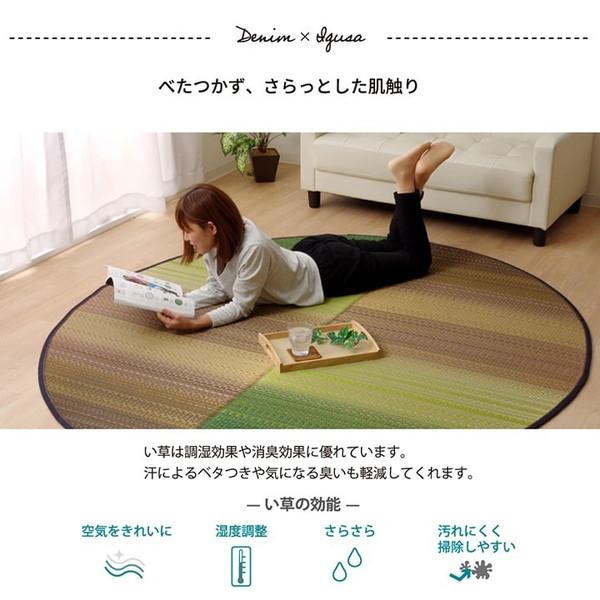 イケヒコ 『代引不可』イケヒコ 純国産 い草カーペット Fジョイ 約191