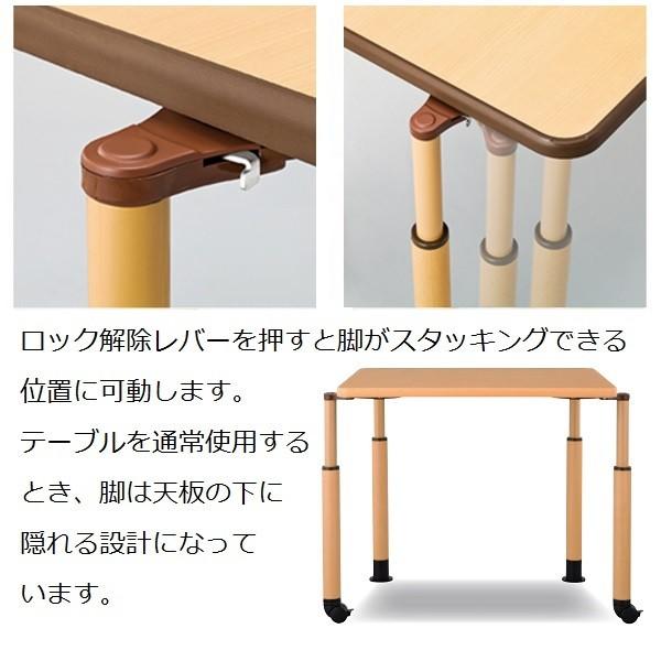 代引不可』『受注生産品』 アイリスチトセ テーブル DWTシリーズ 片