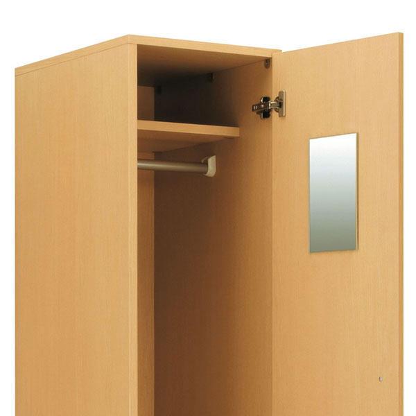 代引不可』 ロッカー 1人用 鍵付き 木製 木製ロッカー 連結可 日本製