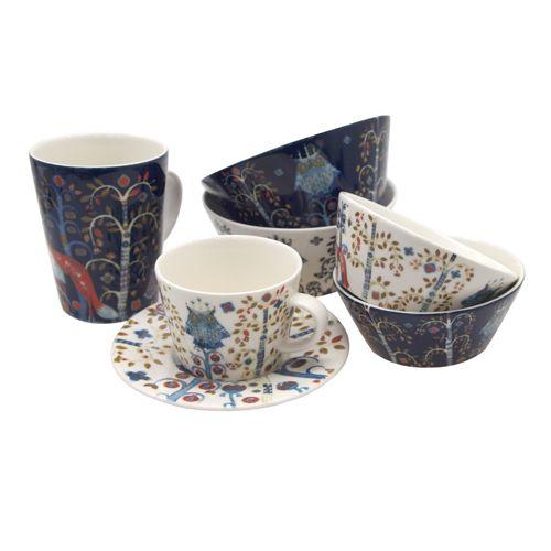 並行輸入品』イッタラ タイカ コーヒーカップ＆ソーサー 200ml ブルー