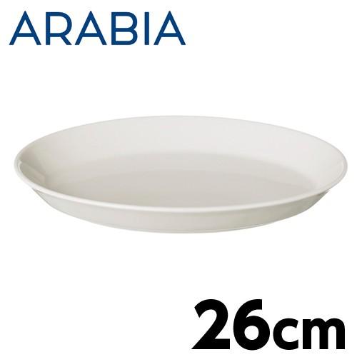 並行輸入品』アラビア ココ オーバルプレート 26cm ホワイト Arabia