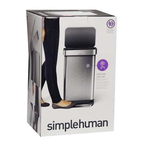 並行輸入品』シンプルヒューマン レクタンギュラー ステップカン