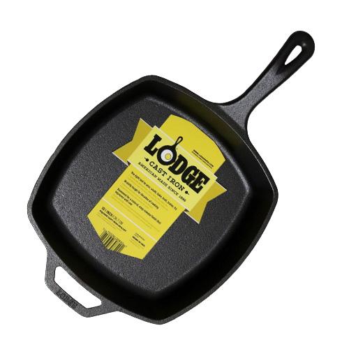 LODGE ロジック スクエア スキレット 10-1/2インチ CAST IRON SKILLET L8SQ3｜kilat｜03