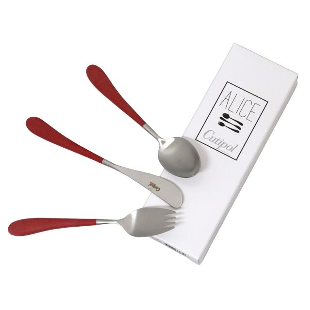Cutipol（クチポール） 『並行輸入品』 アリス レッド 3本セット