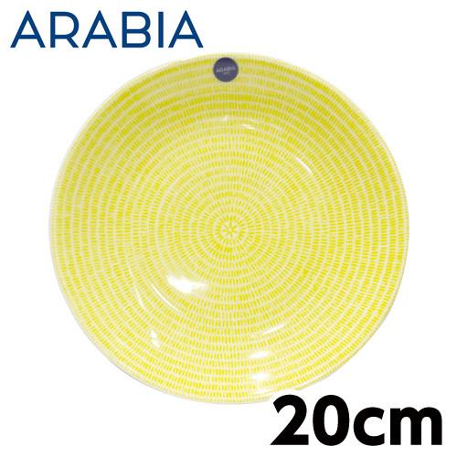 『並行輸入品』アラビア アベック プレート 20cm イエロー Arabia 24h Avec | ARABIA