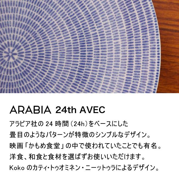 『並行輸入品』アラビア アベック プレート 20cm イエロー Arabia 24h Avec | ARABIA | 03