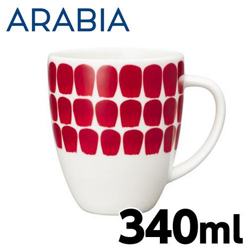 ARABIA アラビア 24h Tuokio トゥオキオ レッド 340ml2 マグカップ 本物品質の から厳選した 690円 マグ