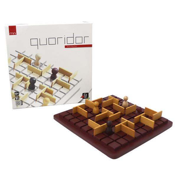 Gigamic ギガミック Quoridor Mini コリドール ミニ Gdqo Mlv パズル ボードゲーム 木製パズル 木製ゲーム 脳トレ よろずやマルシェ Paypayモール店 通販 Paypayモール