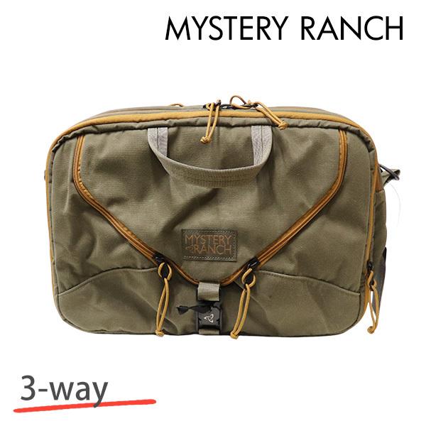 MYSTERY RANCH ミステリーランチ 3 Way 3ウェイ 22L WOOD WAXED ウッドワックス ショルダーバッグ