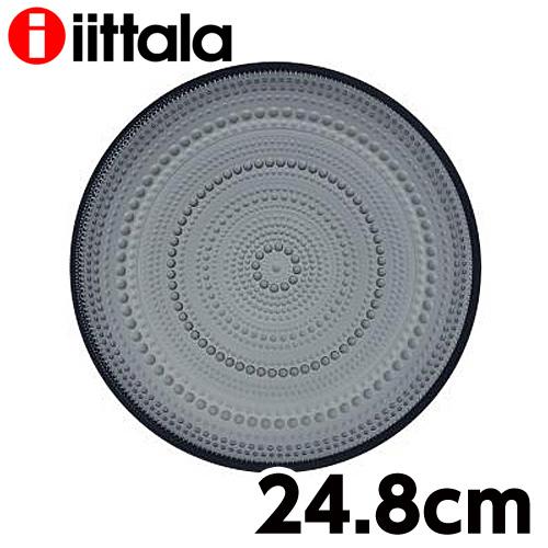 iittala イッタラ カステヘルミ 皿 プレート 24.8cm ダークグレー 