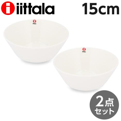 ティーマ 『並行輸入品』イッタラ ボウル 15cm ホワイト 2枚セット