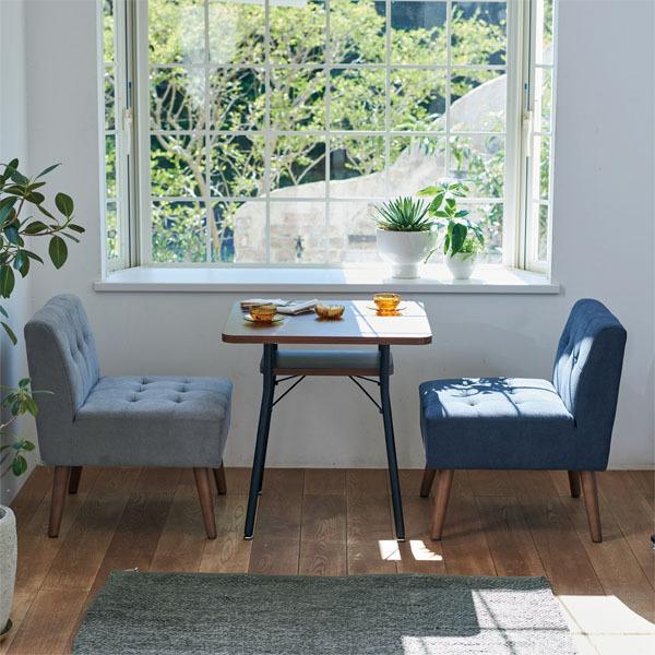 弘益 『代引不可』弘益 mild 1Pソファ W560×D620×H700mm グレー MLD