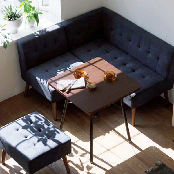 弘益 『代引不可』弘益 mild 1Pソファ W560×D620×H700mm グレー MLD