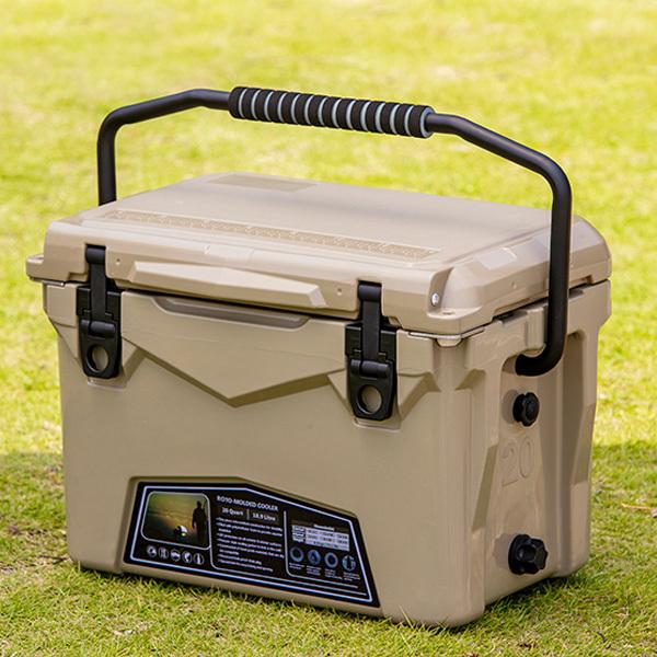 『代引不可』アイスランド クーラーボックス 20QT(18.9L) サンド / Sand アウトドア ハードクーラーボックス キャンプ BBQ 釣り『日時指定不可』