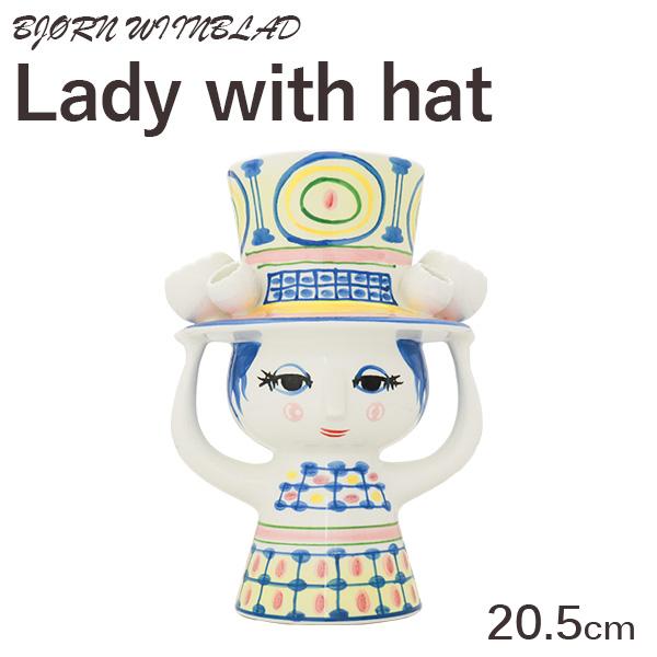 並行輸入品』Bjorn Wiinblad ビヨン・ヴィンブラッド Lady with hat
