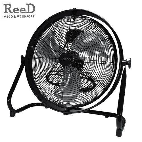 代引不可』扇風機 ReeD フロアファン 50cm ブラック RD-YF501GBK
