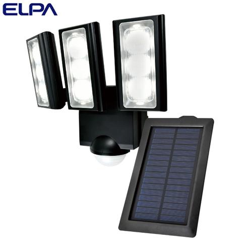『取寄品』ELPA LEDセンサーライト 3灯 ソーラー発電式 屋外用 ESL-313SL｜kilat